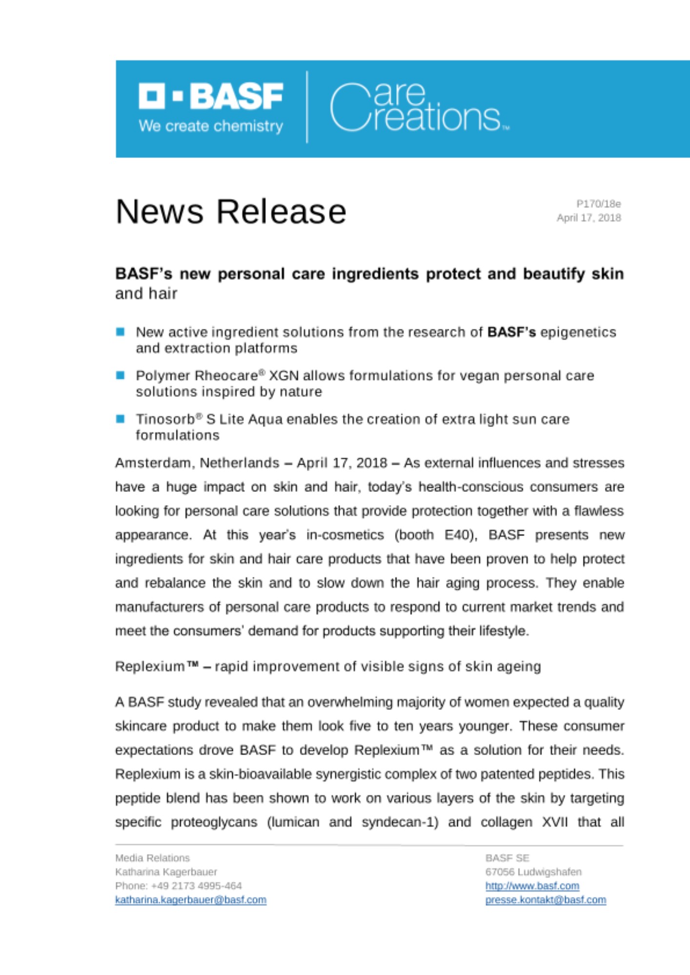 News Release News Release